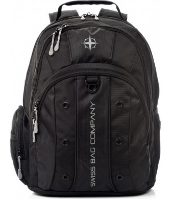 Plecak SwissBags Davos Z Kieszenią Na Laptopa 35 l Czarny