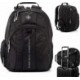 Czarny plecak SwissBags Davos z kieszenią na laptopa 35 l