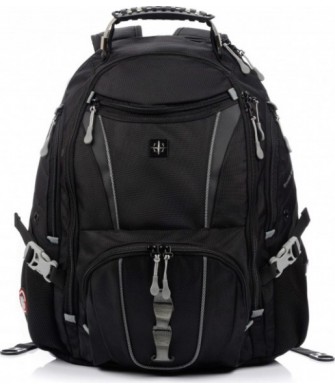 Plecak SwissBags St.Moritz Z Kieszenią Na Laptopa 38 l Czarny