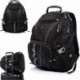 Czarny plecak SwissBags St.Moritz z kieszenią na laptopa 38 l