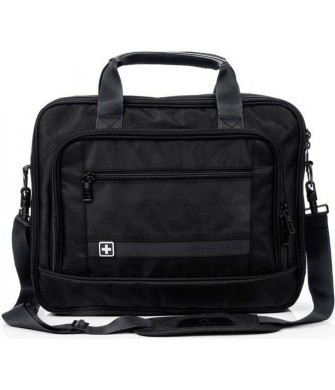 Torba Na Ramię SwissBags Lausanne 15 l Czarna