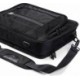 Czarna torba na ramię SwissBags Lausanne 15 l z komorą na laptopa