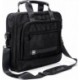 Czarna torba na ramię SwissBags Lausanne 15 l z komorą na laptopa