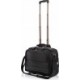 Czarna torba podróżna na kółkach SwissBags A320 30 l z rączką teleskopową