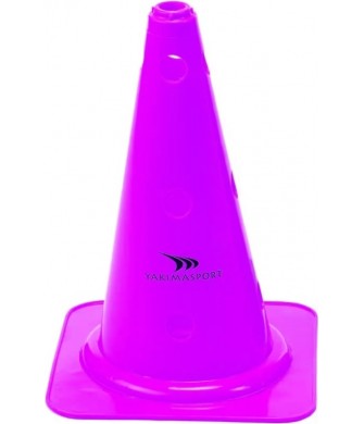 Fioletowy pachołek treningowy z otworami Yakima 38 cm do lasek 25 mm