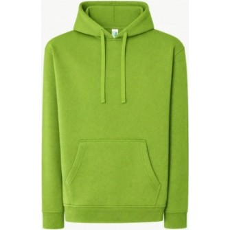 Zielona limonkowa bluza dresowa męska z kapturem JHK SWRA KNG Lime LM