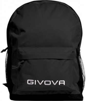 Czarny plecak sportowy Givova Zaino Scuola z logo