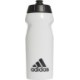 Biały bidon sportowy Adidas Performance Bottle 500 ml z logo