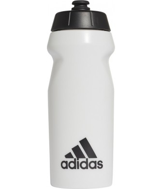 Biały bidon sportowy Adidas Performance Bottle 500 ml z logo