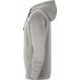 Szara bluza męska rozpinana z kapturem Nike Park 20 Fleece z pełnym zamkiem, bocznymi kieszeniami, czarnym logo Nike i regulowan