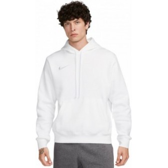 Biała bluza męska z kapturem Nike Team Club 20 Hoodie z kieszenią kangurką, regulowanym kapturem i subtelnym logo Nike