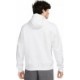 Biała bluza męska z kapturem Nike Team Club 20 Hoodie z kieszenią kangurką, regulowanym kapturem i subtelnym logo Nike