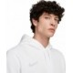Biała bluza męska z kapturem Nike Team Club 20 Hoodie z kieszenią kangurką, regulowanym kapturem i subtelnym logo Nike