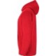 Czerwona bluza męska z kapturem Nike Team Club 20 Hoodie University Red z kieszenią kangurką, regulowanym kapturem, białymi sznu