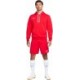 Czerwona bluza męska z kapturem Nike Team Club 20 Hoodie University Red z kieszenią kangurką, regulowanym kapturem, białymi sznu