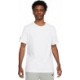 Biała koszulka bawełniana męska Nike Park 20 Tee CZ0881 100 z krótkim rękawem, okrągłym dekoltem i małym logo Nike na rękawie
