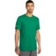 Zielona koszulka bawełniana męska Nike Park 20 Tee CZ0881 302 z krótkim rękawem, okrągłym dekoltem i małym logo Nike na rękawie