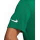 Zielona koszulka bawełniana męska Nike Park 20 Tee CZ0881 302 z krótkim rękawem, okrągłym dekoltem i małym logo Nike na rękawie