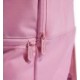 Różowy plecak Adidas Linear Classic Daily 20 l z przednią kieszenią, miękkimi szelkami i dużym logo adidas