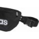 Czarna saszetka biodrowa Adidas Classic Foundation Waist z regulowanym paskiem, klamrą i komorą zapinaną na zamek