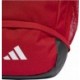 Czerwony plecak sportowy Adidas Tiro 23 League 27 l z dolną komorą na buty, bocznymi kieszeniami z siateczki i regulowanymi szel
