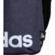 Granatowa torebka na ramię Adidas Essentials Organizer 2 l z białym logo, przednią kieszenią na zamek i regulowanym paskiem