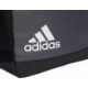 Czarno-szary plecak sportowy Adidas Motion Badge of Sport 19 l z dwiema komorami, bocznymi kieszeniami i regulowanymi szelkami