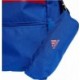 Niebieski plecak sportowy Adidas Classic Horizontal 3-Stripes 28 l z piórnikiem, przednią kieszenią i regulowanymi szelkami