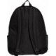 Czarno-zielony plecak sportowy Adidas Classic Horizontal 3-Stripes 28 l z piórnikiem, przednią kieszenią i regulowanymi szelkami