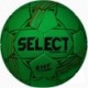 Zielona piłka ręczna Select Torneo DB EHF V23 rozmiar 0 z miękką powierzchnią, konstrukcją Dual Bonded i czarnym logo Select