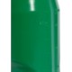 Zielony bidon sportowy Adidas Tiro Bottle 750 ml z białym logo, boczną skalą, szerokim otworem, zakrętką i wygodnym ustnikiem