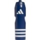 Granatowy bidon sportowy Adidas Tiro Bottle 750 ml IW8154 z białym logo, szerokim otworem, ustnikiem i boczną skalą pojemności