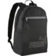 Czarny plecak sportowy Puma Phase II 20 l 091166-01 z dużym logo, przednią kieszenią, boczną kieszenią i regulowanymi szelkami
