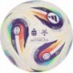 Kolorowa mini piłka nożna Adidas Ekstraklasa rozmiar 1 JY1296 z wielobarwną grafiką, piankowym rdzeniem i nadrukowanym logo ligi