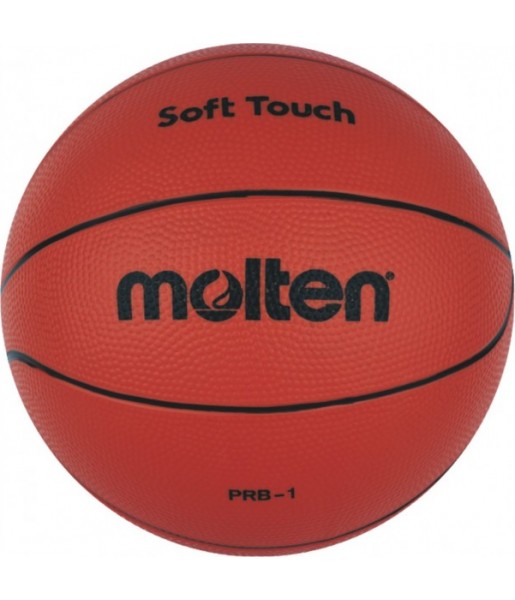 Piłka do koszykówki Molten PRB-1 Soft Touch pomarańczowa dla dzieci