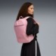 Różowy plecak sportowy Puma Phase II 20 l 091166-17 z dużym logo, przednią kieszenią, boczną kieszenią i regulowanymi szelkami