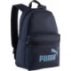 Granatowy plecak Puma Phase Small 13 l 091323 04 z przednią kieszenią na zamek, siatkową kieszenią boczną i miękkimi szelkami