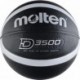 Piłka do koszykówki Molten D3500-KS Outdoor czarno-srebrna