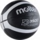 Piłka do koszykówki Molten D3500-KS Outdoor czarno-srebrna