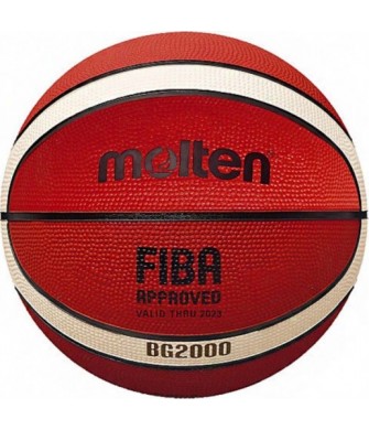 Piłka Do Koszykówki Molten B7G2000 FIBA Approved Rozmiar 7 Brązowo-Kremowa