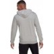 Szara bluza męska Adidas Essentials Big Logo Hoodie GK9541 z kapturem, kieszenią kangurką, czarnym logo i ściągaczami przy rękaw