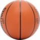 Pomarańczowa piłka do koszykówki Spalding React TF-250 76802Z r. 6 z czarnymi rowkami i logo Spalding