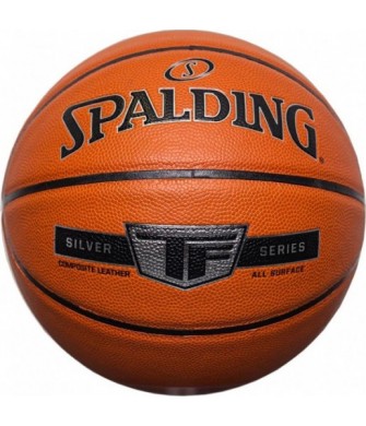 Piłka koszykowa Spalding Silver TF 76859Z pomarańczowa, kompozytowa indoor outdoor