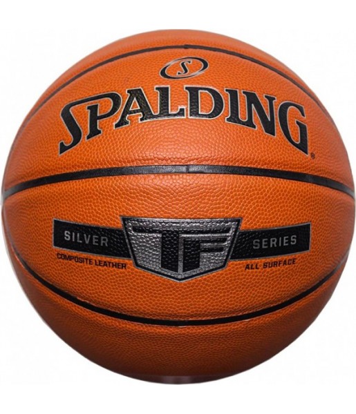 Piłka koszykowa Spalding Silver TF 76859Z pomarańczowa, kompozytowa indoor outdoor