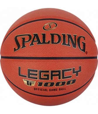 Piłka Do Koszykówki Spalding TF-1000 Legacy FIBA Rozmiar 7 76963Z Brązowa