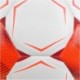 Biało-czerwona piłka nożna halowa Select Futsal Samba 320010 r. 4 z logo Select i czarnymi detalami