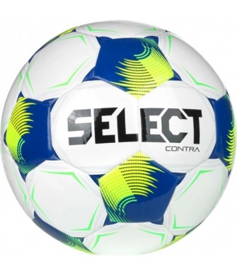Piłka nożna Select Contra V26 120085 biało-niebiesko-żółta, treningowa Dual Bonded