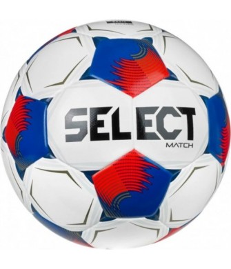 Piłka Nożna Select Match V26 FIFA Basic Rozmiar 5 120078 Biało-Niebiesko-Czerwona