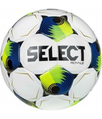 Piłka Nożna Select FB Royale V26 FIFA Basic Rozmiar 5 110053 Biało-Niebiesko-Żółta