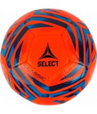 Piłka Nożna Select Classic V25 Rozmiar 5 160074 Pomarańczowo-Niebieska